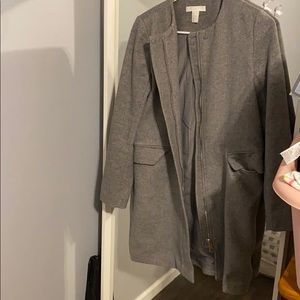 H&M grey coat